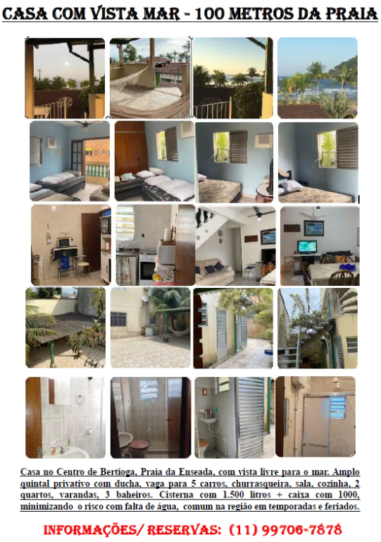 Casa Vista Para O Mar!